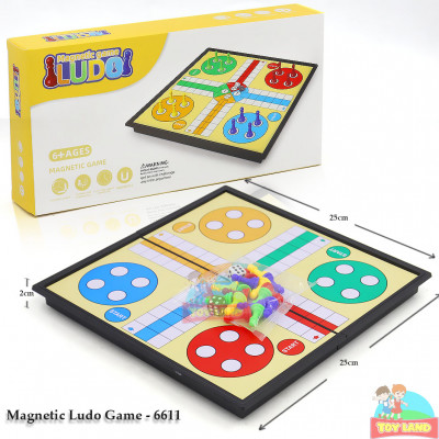 Magnetic Ludo Game : 6611